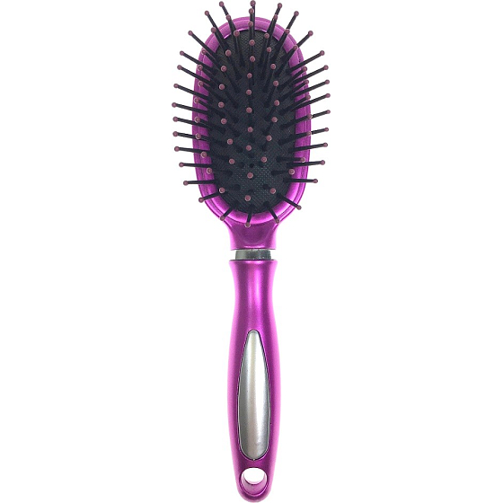 Haarbürste oval 18 cm pink 40250