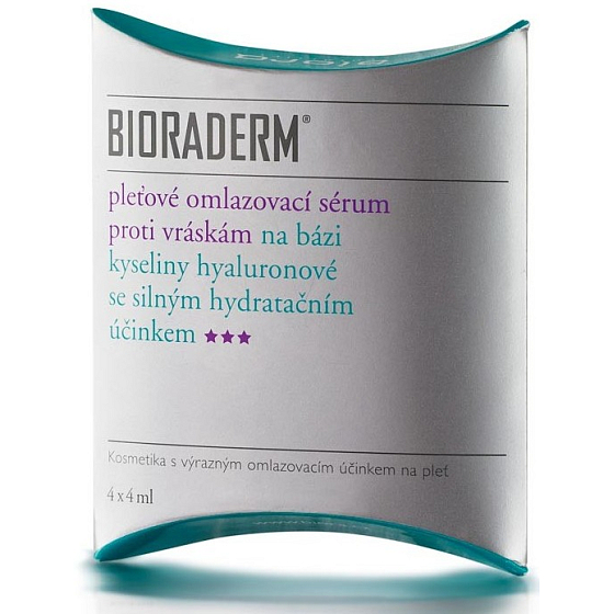 Bioraderm Verjüngendes Anti-Falten-Gesichtsserum 4 x 4 ml