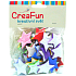 CreaFun Selbstklebende Dekoration Star Eva Farbmischung 30 x 35 mm 30 Stück