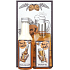Böhmen Geschenke Extrakt aus Bierhefe und Hopfen, das ist gut, Duschgel 200 ml + Bad 200 ml + Bild Bier ist gut...Kosmetikset 13 x 24 cm