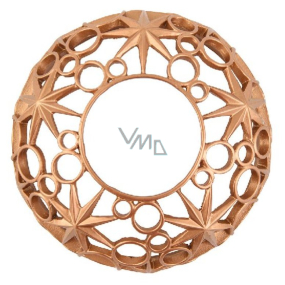 Yankee Candle Magical Christmas Fancy Metallring für mittelgroße und große Duftkerzen Classic Illuma Deckel