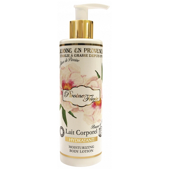 Jeanne en Provence Pivoine Féérie - Pfingstrosenfee Feuchtigkeitsspendende Körpermilch 250 ml