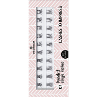 Essence Lashes To Impress künstliche Wimpern 07 Bundled Single Lashes 20 Stück