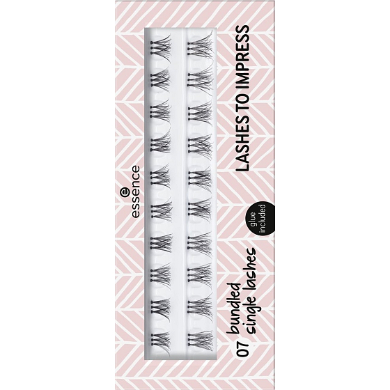 Essence Lashes To Impress künstliche Wimpern 07 Bundled Single Lashes 20 Stück