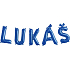 Albi Aufblasbarer Name Lukáš 49 cm
