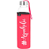 Nekupto Neplastuj Glasflasche zum Trinken Aquaholic 500 ml