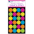Neonaufkleber Smileys 15 x 10 cm 4 Blatt