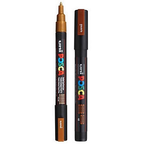 Posca Universal Acryl Marker 0,9 - 1,3 mm Bronze PC-3M