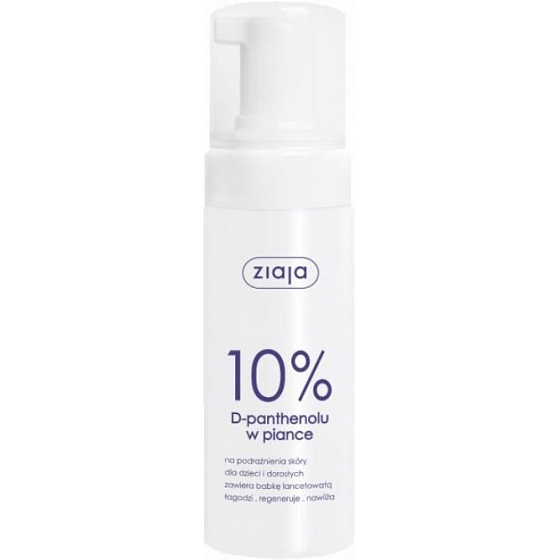 Ziaja D-Panthenol 10% Schaum für durch äußere Faktoren gereizte Haut 150 ml