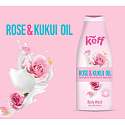 Keff Rose & Kukui Ölreinigungs-Körpergel 500 ml