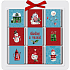 Nekupto Weihnachts-Schoko-Puzzle Schneemänner 45 g