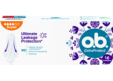 O.B. ExtraProtect Super Tampons, 16 Stk.