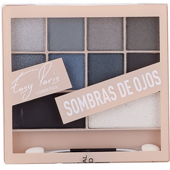 My Easy Paris Palette 10 Lidschatten 05 mit doppelseitigem Applikator