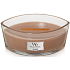 WoodWick Cashmere Duftkerze mit Holzdocht und Deckel Schiff 453 g