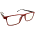 Berkeley Lese-Dioptrienbrille +1,5 Kunststoff rot, schwarz karierte Seitenrahmen 1 Stück MC2250
