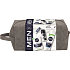 Nivea Men Feeling Sensitive Invisible Black & White Original Antitranspirant Roll-on 50 ml + Sensitive Aftershave Balsam 100 ml + Sensitive Rasiergel 200 ml + Labello for Men Active Care Lippenbalsam 4,8 g + Kosmetiktasche, Kosmetikset für Männer