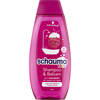 Schauma Shampoo und Balsam Kids mit Himbeerauszug, 400 ml