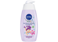 Nivea Kids Magic Beerenduft 3in1 Duschgel + Shampoo + Spülung für Mädchen 500 ml