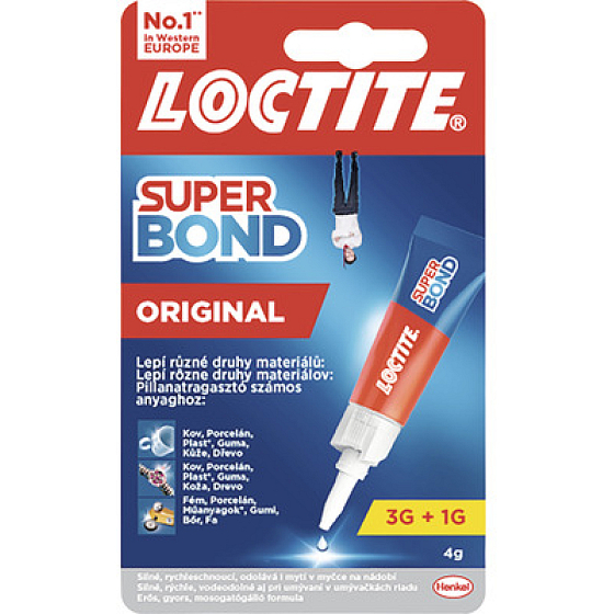 Loctite Super Attak universelles Sekundenkleber, 4 g