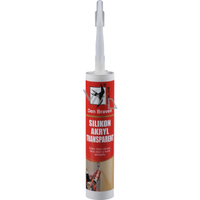 Den Braven Silikon-Acryl-Dichtmasse, klar, 310 ml
