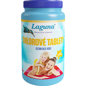 Laguna Chlor-Tabletten für die Desinfektion von Schwimmbadwasser, 1 kg