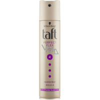 Taft Perfect Flex, Haarspray ultra starker Halt, Haltbarkeit 4, 250 ml