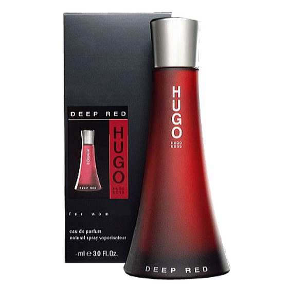 Hugo Boss Tiefrotes Eau de Parfum für Frauen 30 ml