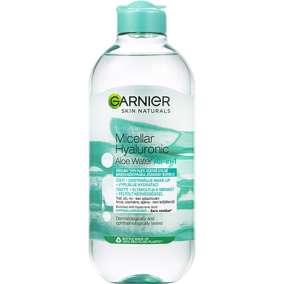 Garnier Skin Naturals Aloe Vera micellisches Wasser, 400 ml