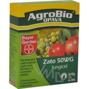 Bayer Garden Zato 50WG Sprühfungizid zum Pflanzenschutz 3 x 1,5 g
