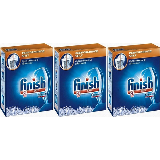 Calgonit Finish Performance Salz Geschirrspülersalz 3 x 1,5 kg