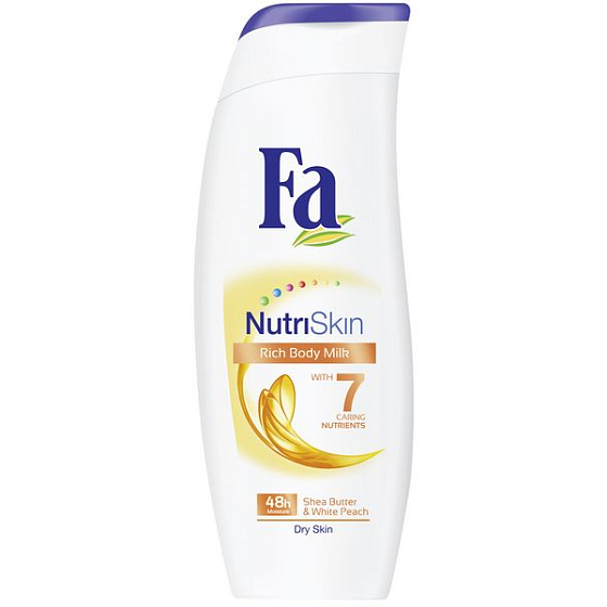 Fa NutriSkin Intensiv pflegende weiße Pfirsich White Peach Body Lotion 250 ml