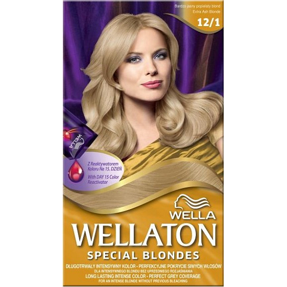Wella Wellaton Creme Haarfarbe 12/1 Hell aschblond