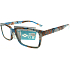 Berkeley Reading Prescription Glasses +1.0 hellblau geblüht 1 Stück MC2096