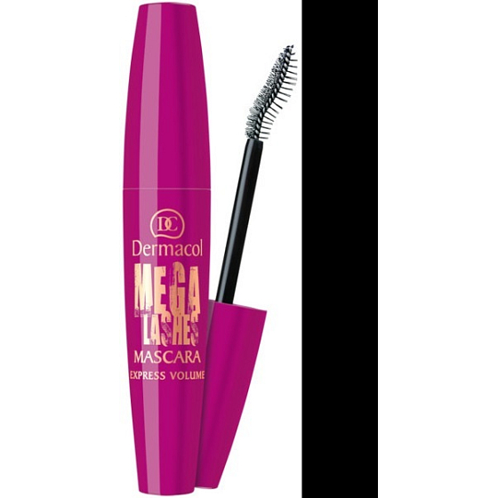 Dermacol Mega Lashes Express Volumen Mascara schwarz 12,5 ml