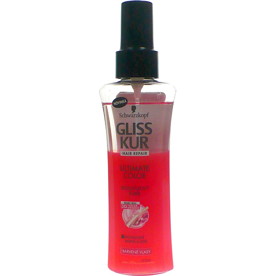 Gliss Kur Ultimate Color Zweiphasenelixier für gefärbtes Haar 100 ml