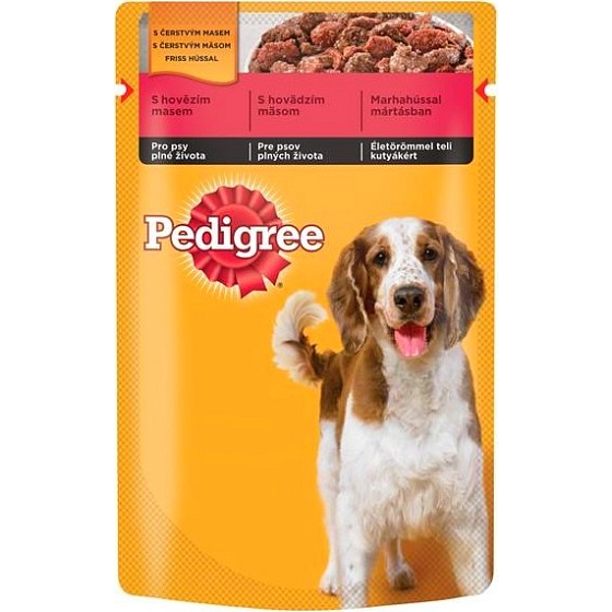Pedigree Adult mit Rindfleisch in Gelee Beutel 100 g