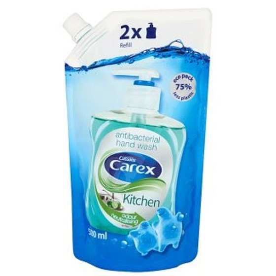 Carex Kitchen Kitchen antibakterielle Flüssigseife neutralisiert Handgeruch Nachfüllung 500 ml
