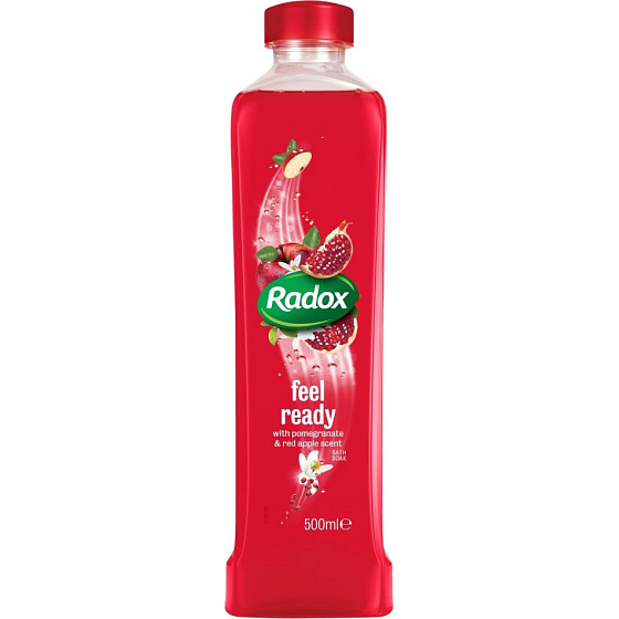 Radox Feel Granatapfel & Red Apple Scent Badeschaum 500 ml
