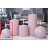 Lima Eis Pastell Kerze rosa Kugel 80 mm 1 Stück
