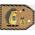 Nekupto Weihnachtsgeschenkkarte Igel 5,5 x 7,5 cm 6 Stück