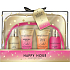 Baylis & Harding Cocktail Hour Pfirsich Bellini Reinigungsgel 100 ml + Himbeer Rose Duschcreme 100 ml + Pfirsich Bellini Körperlotion 50 ml + Himbeer Rose Handcreme 50 ml + zweiteiliger Kulturbeutel, Kosmetikset
