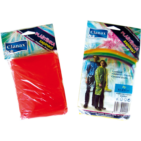 Clanax Regenjacke mit Reißverschluss