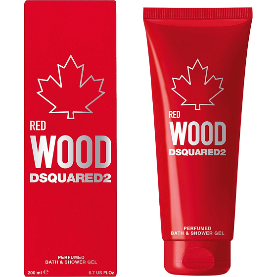 Dsquared2 Red Wood Duschgel für Frauen 200 ml