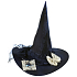 Rappa Halloween Hexenhut mit Spinne für Erwachsene 38 cm