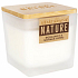 Heart & Home Nature Bergamotte und Meer Moschus Duftkerze kleines Glas, Brenndauer bis zu 20 Stunden 90 g