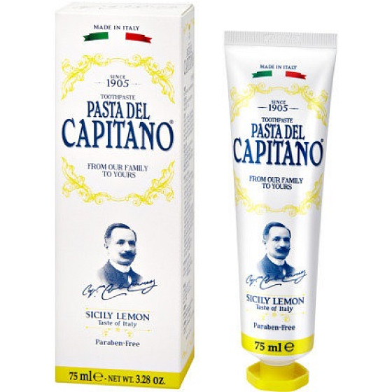 Pasta Del Capitano 1905 Sizilien Zitrone Zahnpasta 75 ml