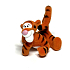 Disney Winnie the Pooh Mini Figur - Tigger liegend, 1 Stück, 5 cm