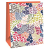 Ditipo Geschenkpapier Tasche 18 x 10 x 22,7 cm Bunte Blumen