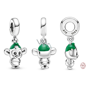 Charms Sterling Silber 925 Disney Cinderella - Gus the Mouse, Film-Armband-Anhänger Charms Sterling Silber 925 Disney Cinderella - Gus the Mouse, Film-Armband-Anhänger