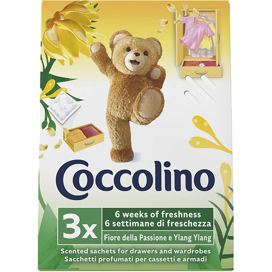 Coccolino Passionsfrucht duftende Wäschebeutel 3 Stück
